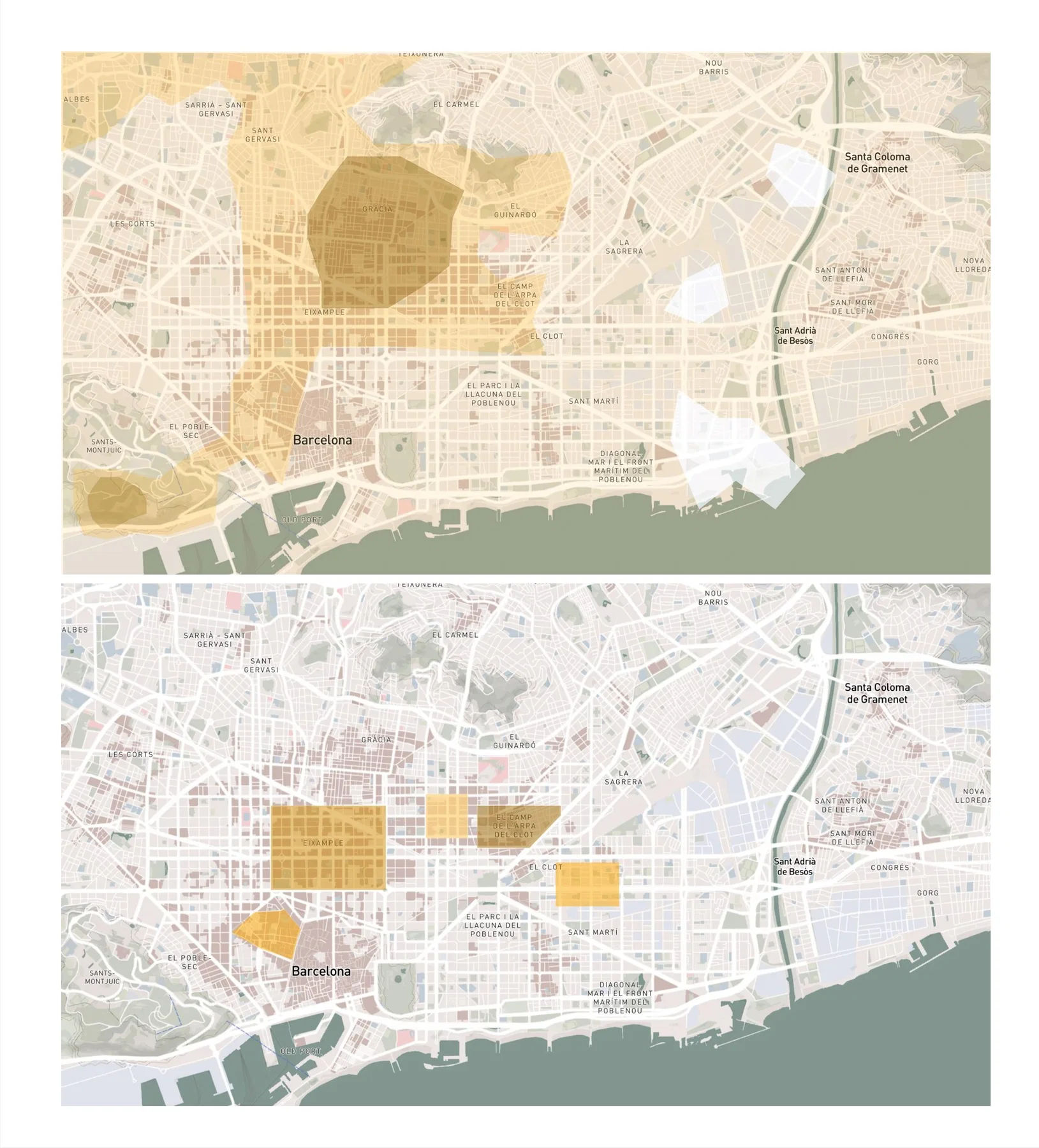 Exploring the City's Light and Shadow — Lighting Maps 1