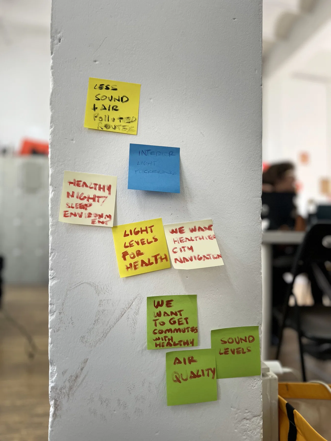 Measuring the World: Sensors and Light — Post it ideation 1